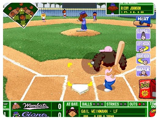 Backyard Baseball Screenshot 1